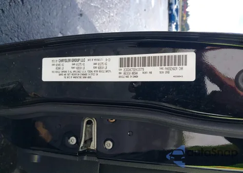 2014 Dodge Charger R/T из США, поврежденный, VIN 2C3CDXCT5EH115779